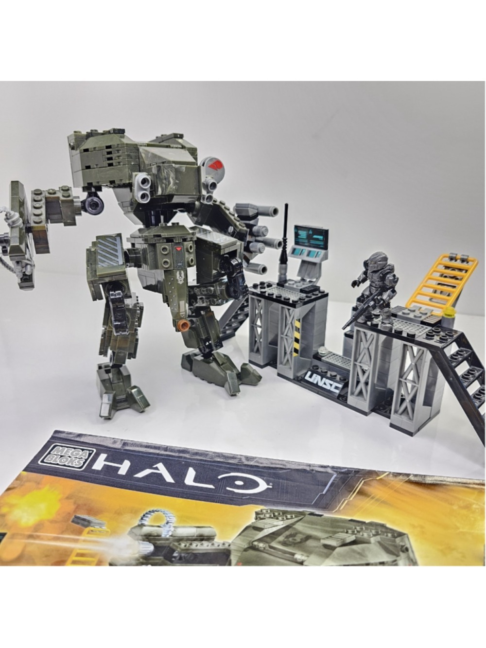 Halo Mega Bloks 97115 UNSC Mantis With Instructions, No Box
